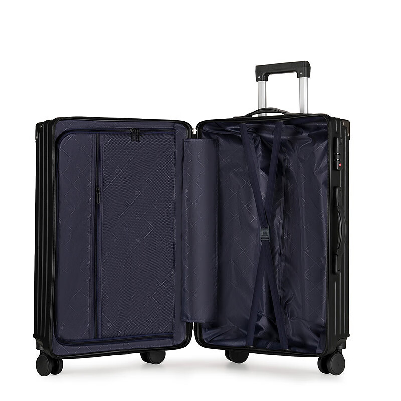 JEVI Trolley Case Men's Sturdy Universal Wheel 24-inch Durable Suitcase Zipper Large Capacity Password Suitcase Women's Leather Suitcase