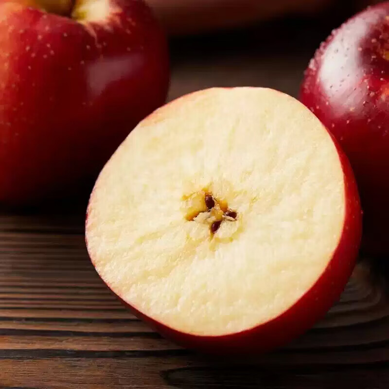 New Zealand Red Rose Apple Medium Large Apple Queen, crispy, sweet and refreshing, 6 pieces