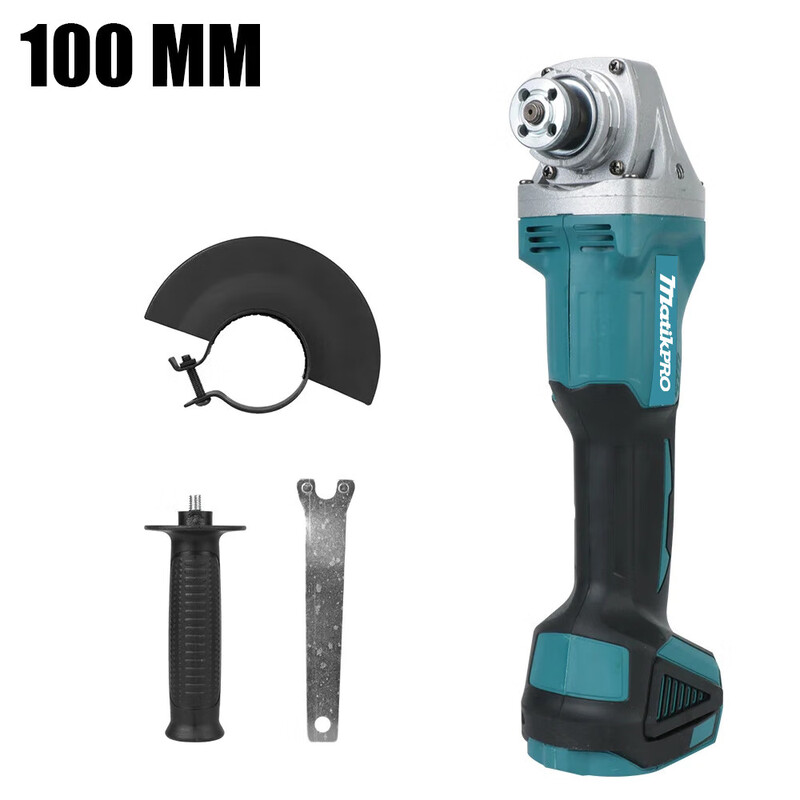 JD Logistics Home Electric Angle Grinder Handheld Polishing Artifact Tool Brushless Angle Grinder Bare Metal