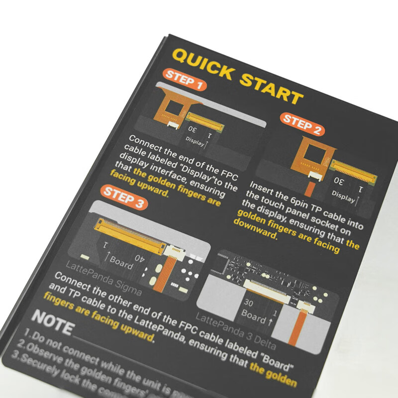 11.6-inch eDP 1920x1080 FHD touch display for Latte Panda Sigma/3 Delta