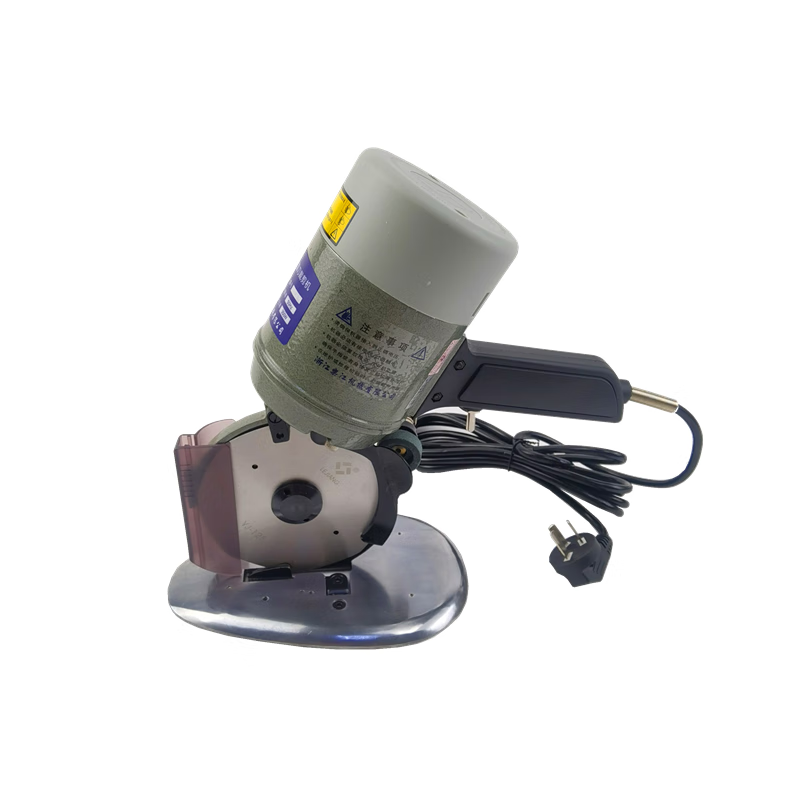 NCGC Lejiang brand new YJ-125A round knife electric scissors hand push cutting machine cloth cutting machine cloth cutting machine Lejiang YJ-125A