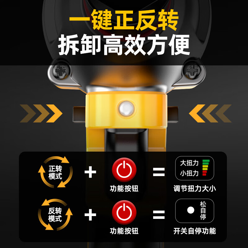 Aired Germany 580N lithium electric wrench high torque charging drill impact wrench rack wind cannon socket power tool