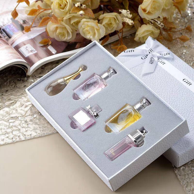 Odio Di Ordi perfume Q version sample set counter lasting fragrance fresh 5ml as a birthday gift for girlfriend Perfume sample white box five-piece set