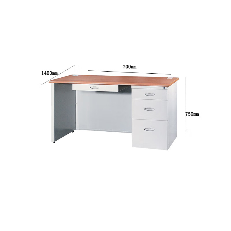 Zhonglianda K2025006 workbench desk 1400*700*750 camel (set)