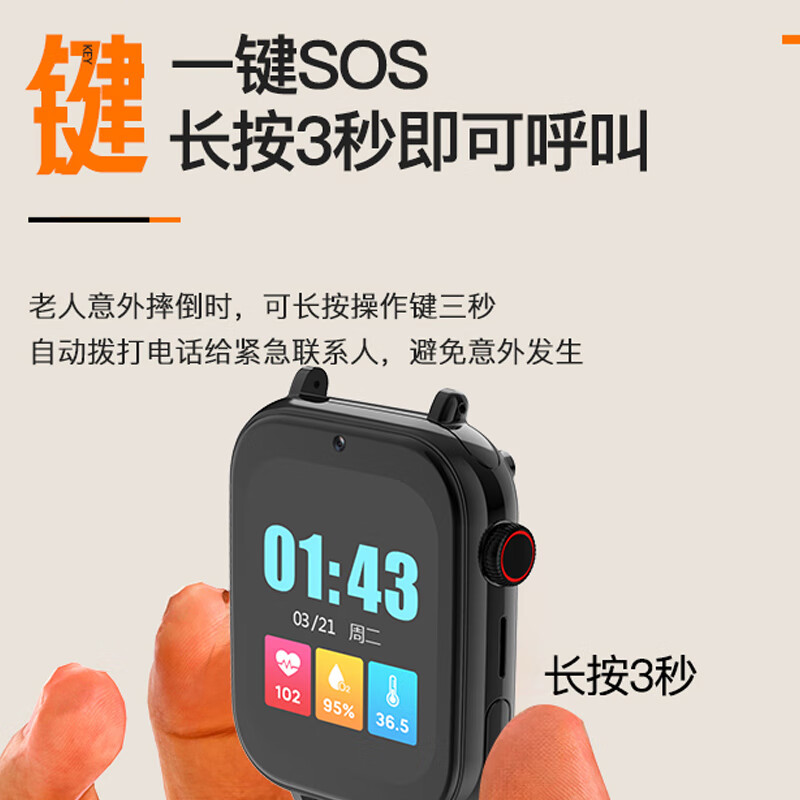 Newman (Newsmy) elderly gps locator tracking artifact phone watch Alzheimer's long-lasting smart bracelet to prevent loss