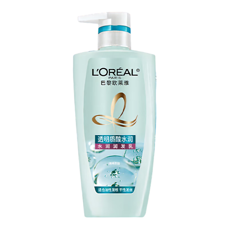 L'Oreal Hyaluronic Acid Hydrating Hair Lotion 500ml (No Silicone Oil) On Clearance