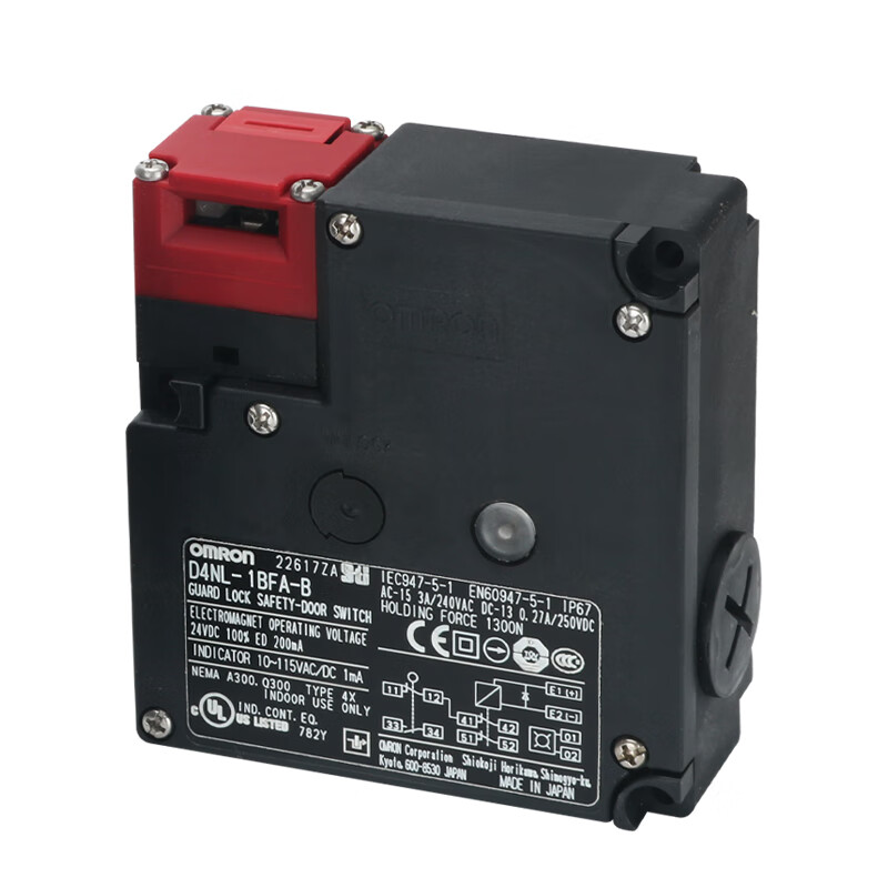Yue Changsheng original Omron electromagnetic lock safety door switch D4NL-4EFG-B 4AFG-B 1AFA- D4NL-4GFG-B4S