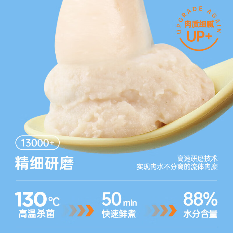 Langqin cat snacks cat strips 15g*100 pieces chicken tuna salmon adult kitten wet food canned affordable mixed pack