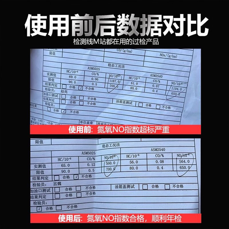 Chepuwu Nitrogen and Oxygen Nemesis Removal Reducing Agent Special Exhaust Gas Treatment Fluid for Annual Inspection NO Excess Standard Gasoline and Diesel Vehicle Compound Clear Three Bottles Serious Exceeds the Standard and Passes the Test Easily