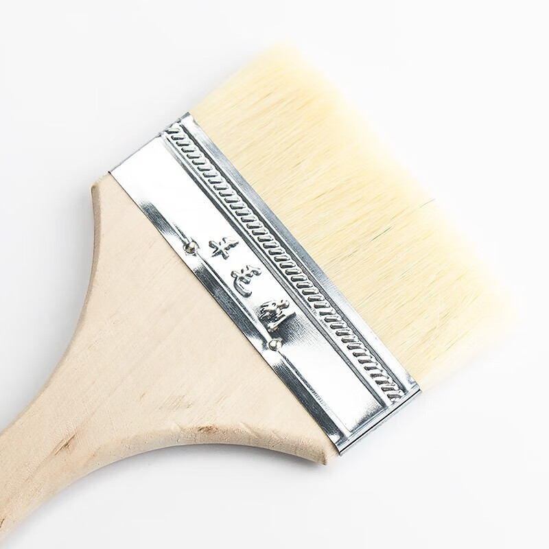 Hasdick high quality wool brush 3 inches (10 pieces) wooden handle paint tool soft bristle paint barbecue brush dust cleaning brush HKxy-27