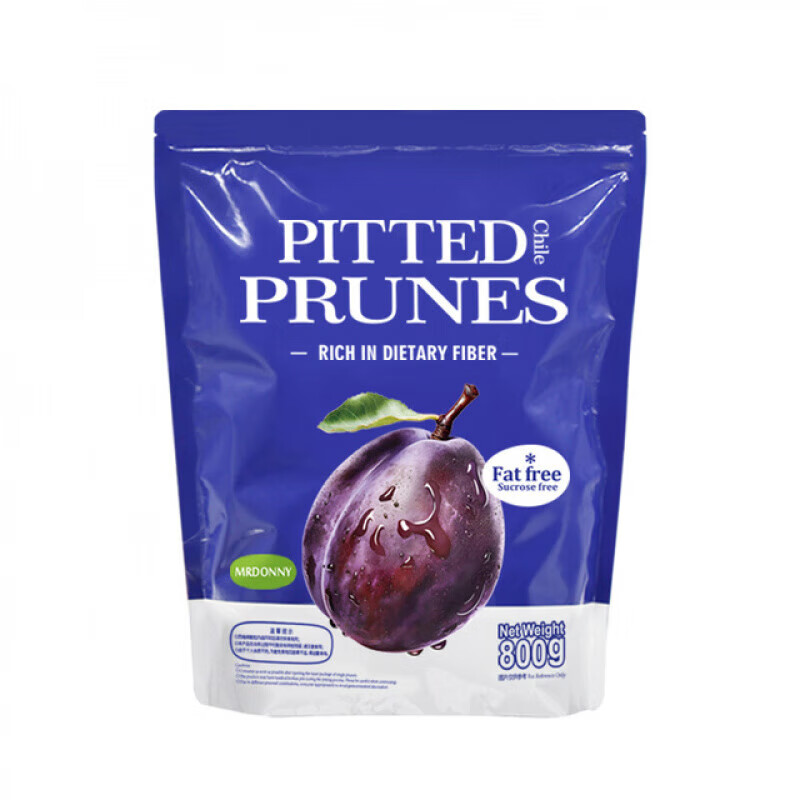 MRDONNY Chilean Seedless Prune Dietary Fiber Casual Office Single Snack 800g