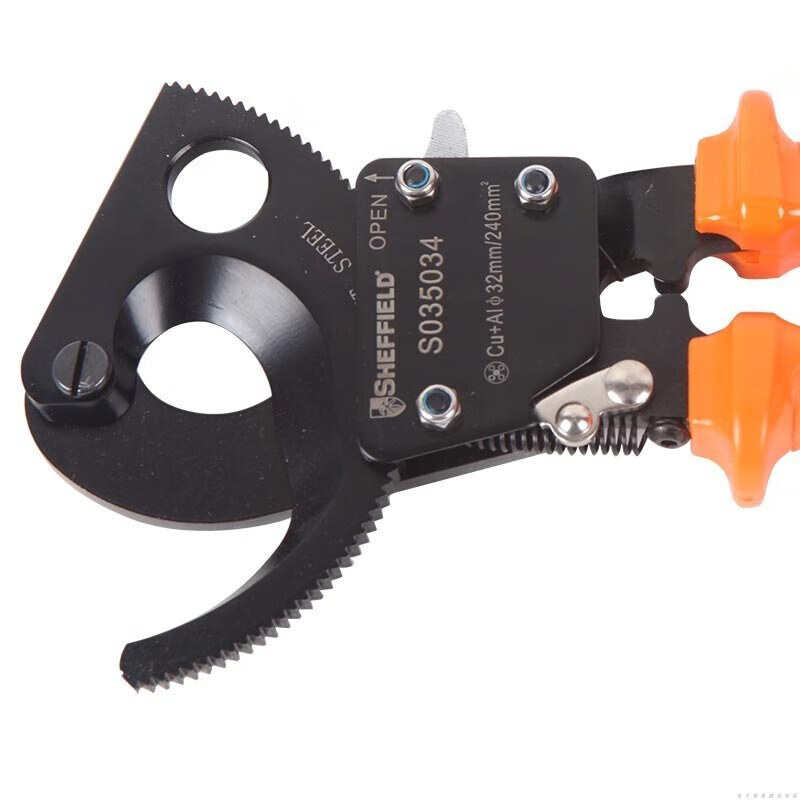 Steel Shield S035034 Ratchet type manual cable cutter 240m or less for home use