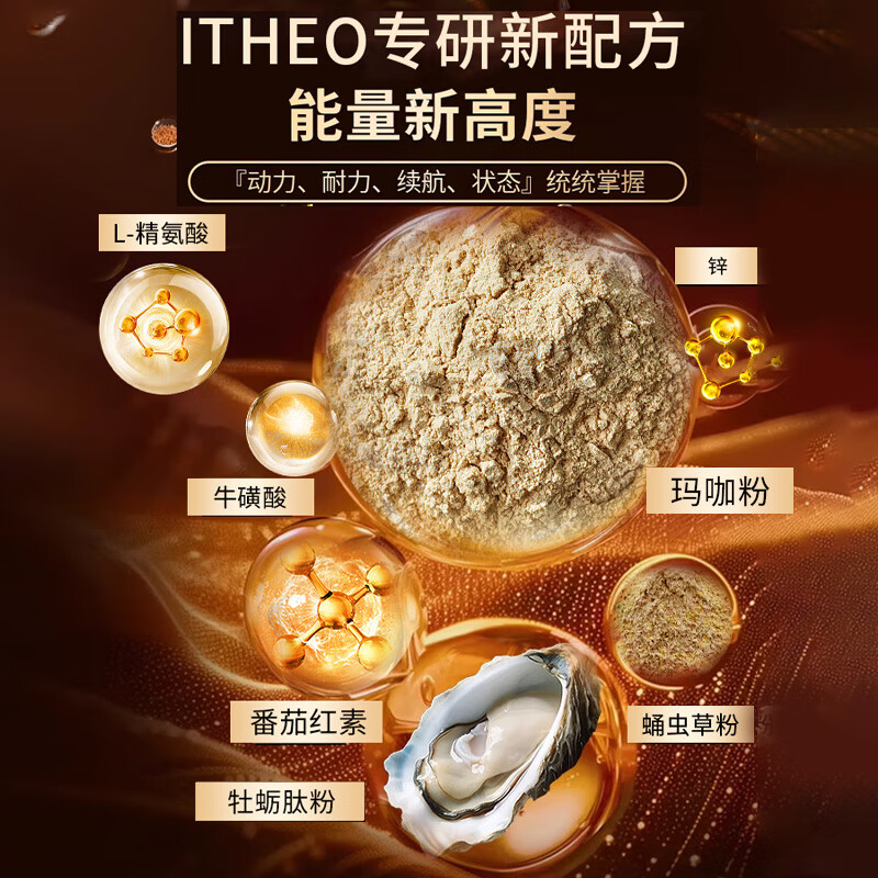 ITHEO Cordyceps Drink, imported from the United States, black maca oysters, men’s health care, nourishing kidneys and strengthening virility, long-lasting, buy 3, get 2 free, five boxes, too big to get in, highly recommended