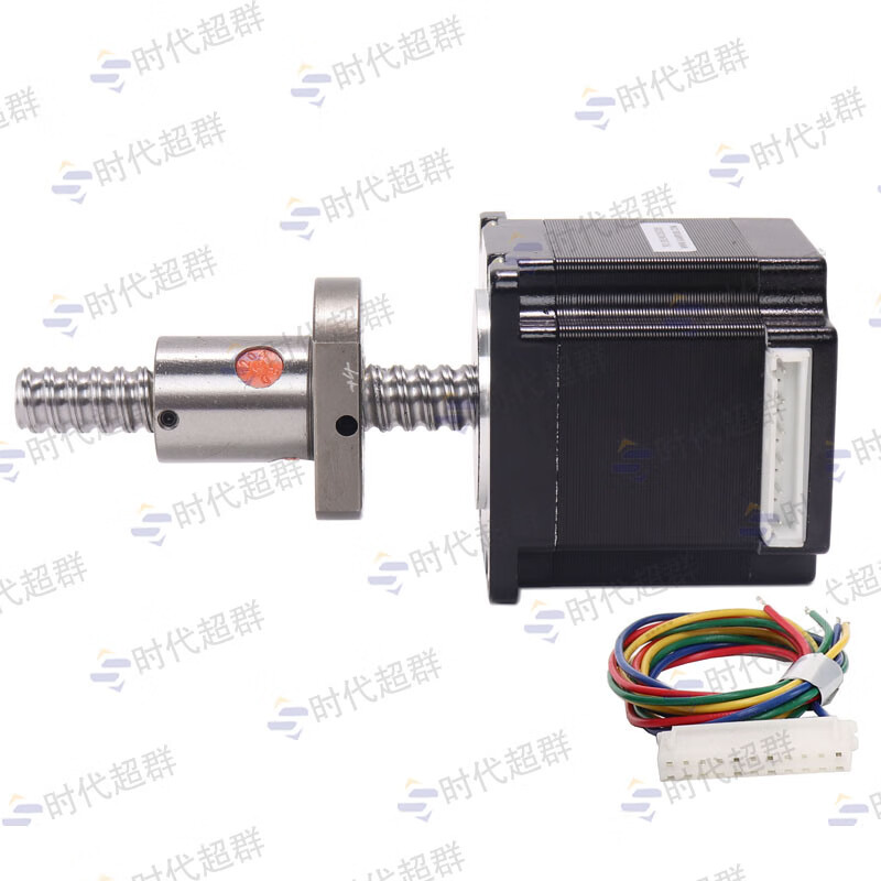 Yue Changsheng 57 linear stepper motor ball screw motor 1204 lead 4mm1.3Nm1.8Nm2.6Nm screw 1605 1.3Nm body length 56mm stroke 300mm 1605 screw