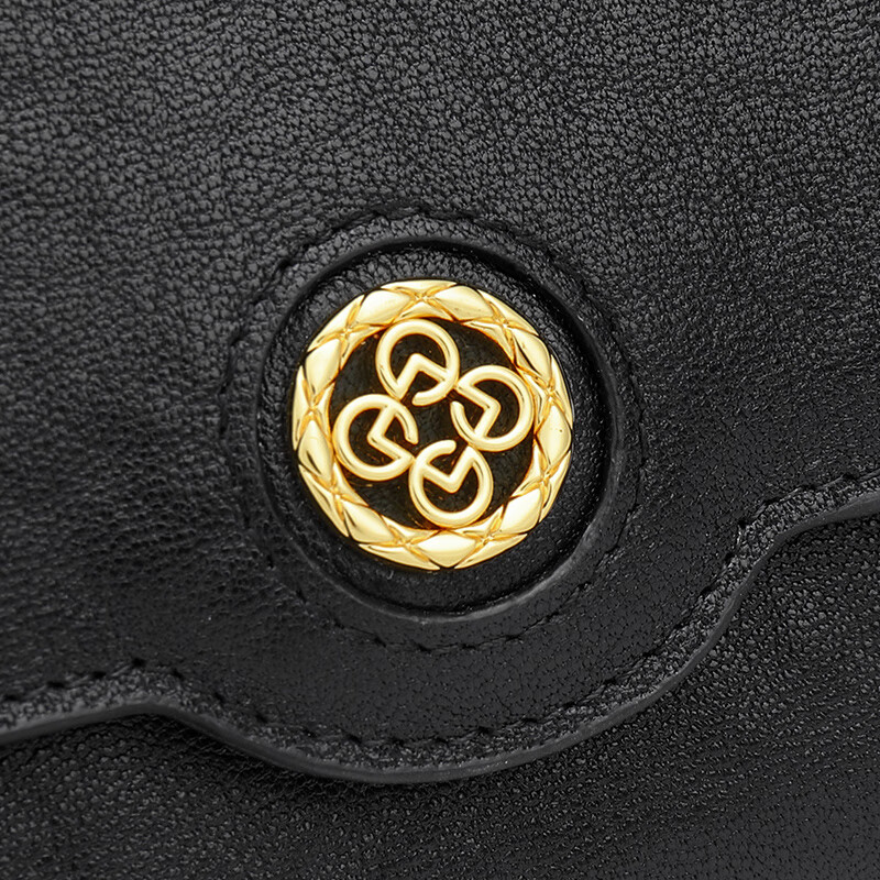 Goldlion Women's Wallet Gift Box Fashionable and Versatile Cow Leather Wallet Valentine's Day Gift Giving