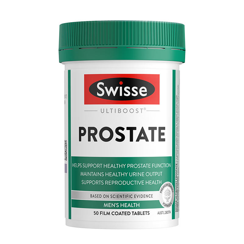 Swisse Australian Men's Saw Palmetto Lycopene Tablets Preparation for Pregnancy Men Male Prostate Urinary Tract Health Lycopene 50 Tablets/Bottle Valid for 26 Years and December