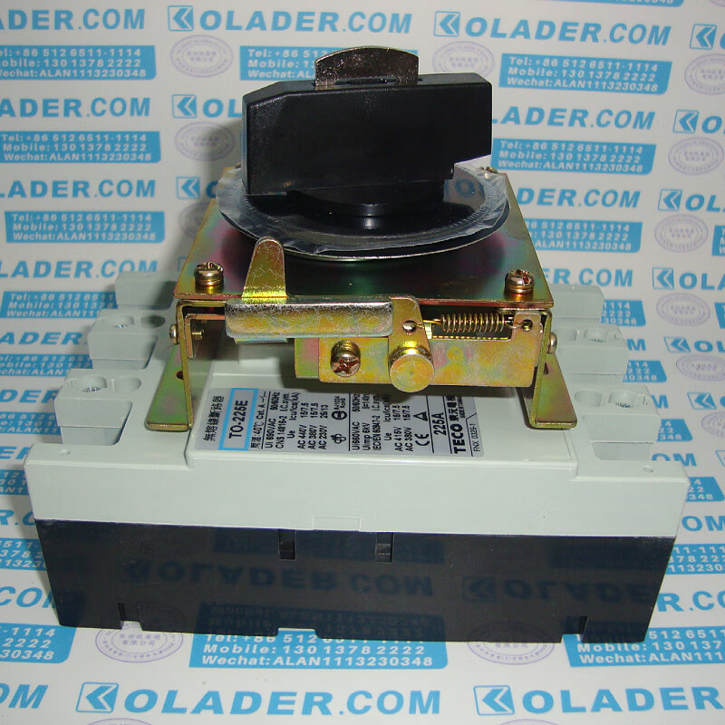 TECO TO-50EC/TO-100EC/TO-225ETECO no-fuse circuit breaker FG-23CA-U4 TO-225E 3P 125A no-fuse circuit breaker