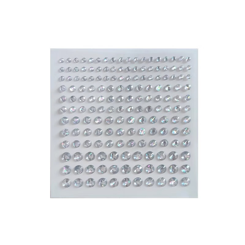 Gemeng rhinestone semicircle pearl veneer makeup eye makeup bright diamond tear diamond sequin sticker children's stage makeup sticker face accessories