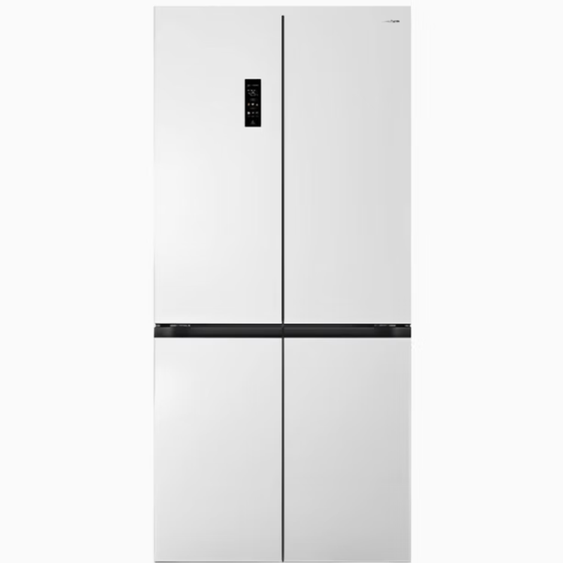Rongsheng BCD-505P60CZMAD sugar cube flat embedded ultra-thin embedded active sterilization dual purification dual system ice making refrigerator BCD-505P60CZMAD moon rock white