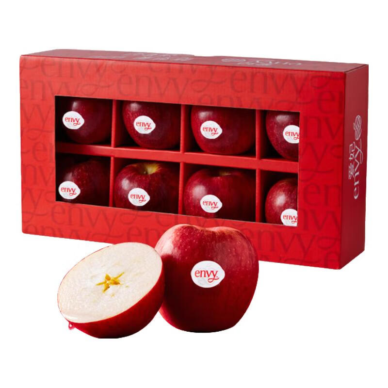 Aifei new season fresh fruit imported from the United States Aifei apple large fruit 8 pieces high-end fresh fruit New Year's Day gift box style large fruit 8 pieces