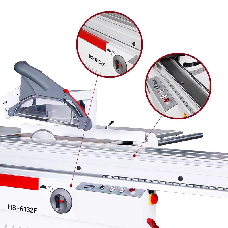 Holy warrior woodworking machinery sliding table saw precision panel saw 45 degree 90 degree panel saw cutting saw electric lifting Markov machine economical 90 degree 3.0 meters