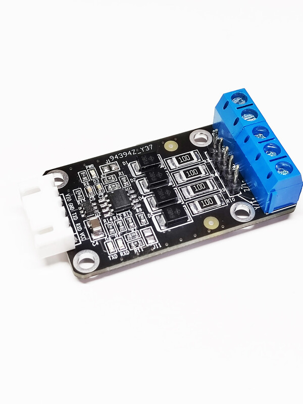 Yue Changsheng 1.8V3.3V 5-volt TTL and RS422 mutual conversion module serial port adapter full-duplex interface communication conversion board HJ-422-WTTL-SIP5 (pin interface) without wiring