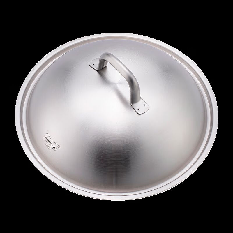Muchu pot lid 304 stainless steel wok iron pot steamer suitable for 28/30/32/34/36cm high arched lid 36cm