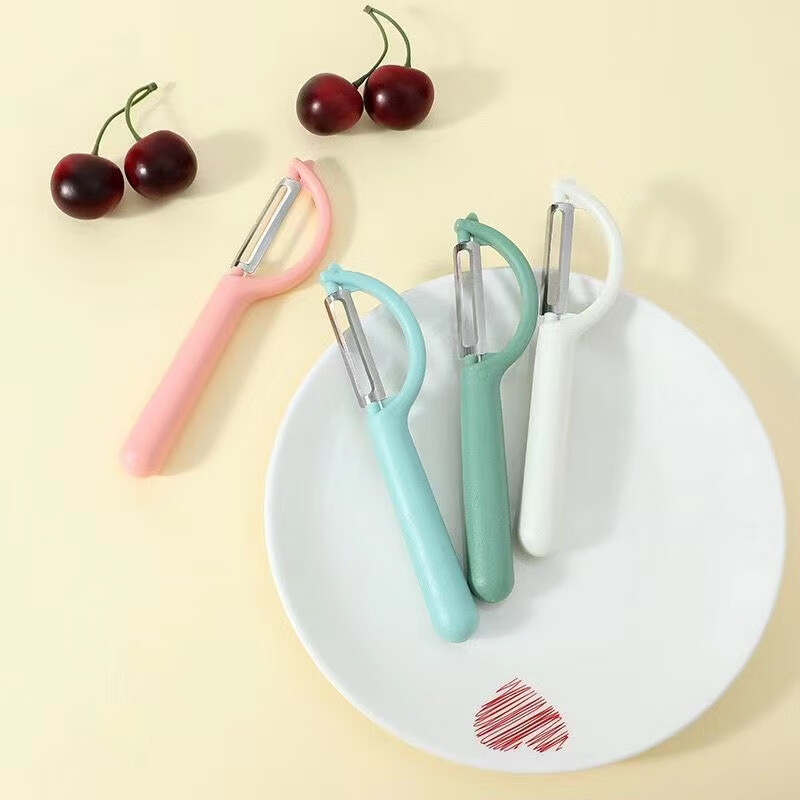 Hywlkj multifunctional sharp peeling knife portable student fruit and vegetable home kitchen dormitory peeling knife fruit knife peeler SKU one second peeling 1 pack