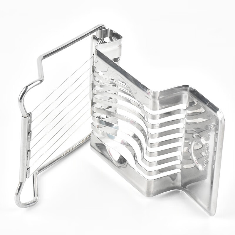 Saikoyou stainless steel egg cutter 304 steel wire egg cutter fruit ham segmentation slicer gadget stainless steel egg cutter one pack