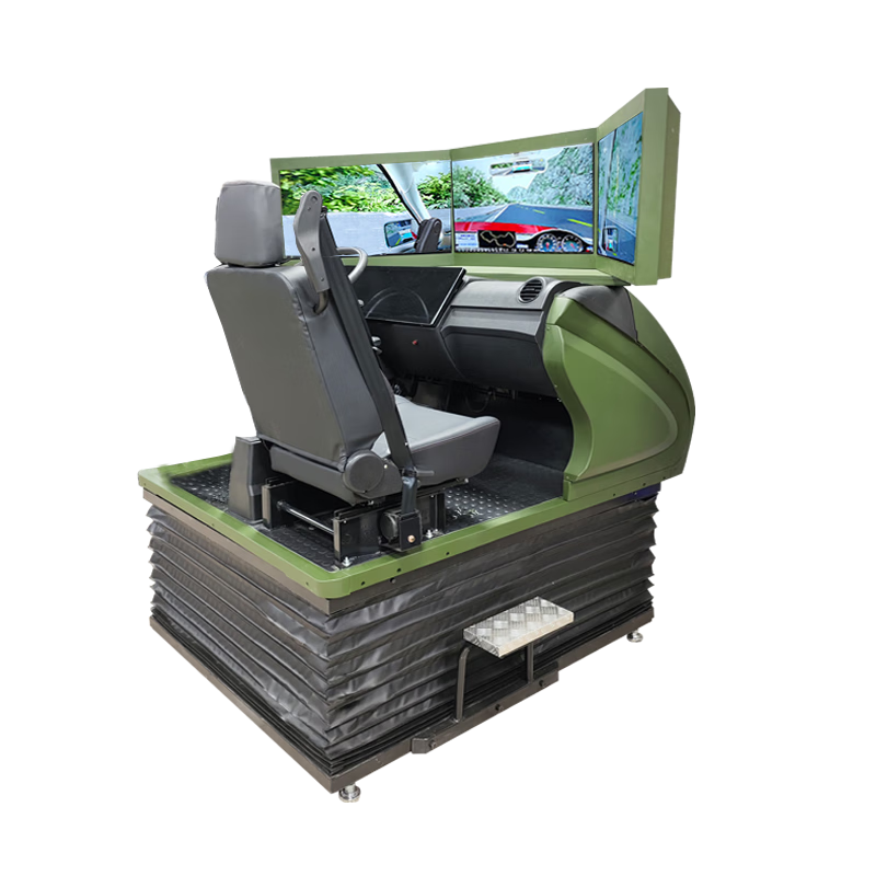 Master King Car Driving Simulator Dongfeng Jiefang Truck Dynamic Three-Screen Driving Simulation Training System