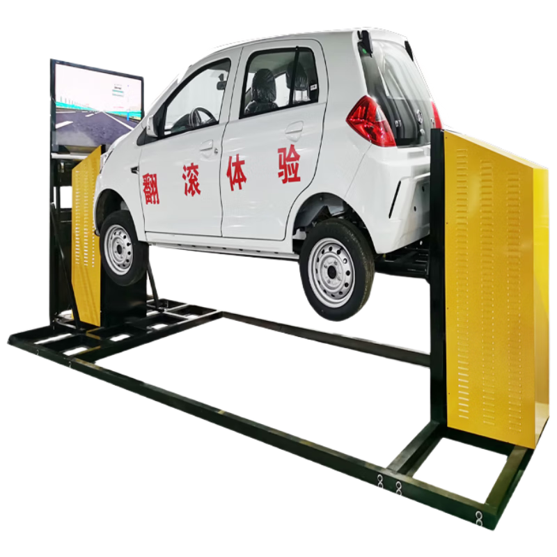Master King Car Driving Simulator Rollover Experience Vehicle Overturn Simulation Safety System