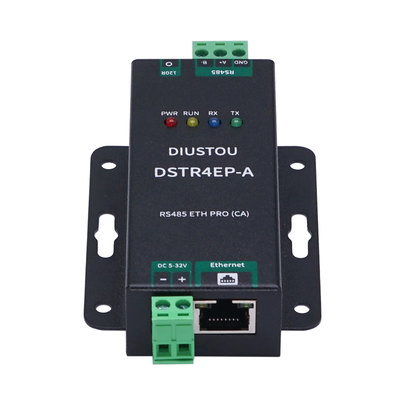 Throwing stones RS485 to ETH Ethernet module RS485 to RJ45 network port two-way transmission serial server modbus RTU to TCP with USB data cable