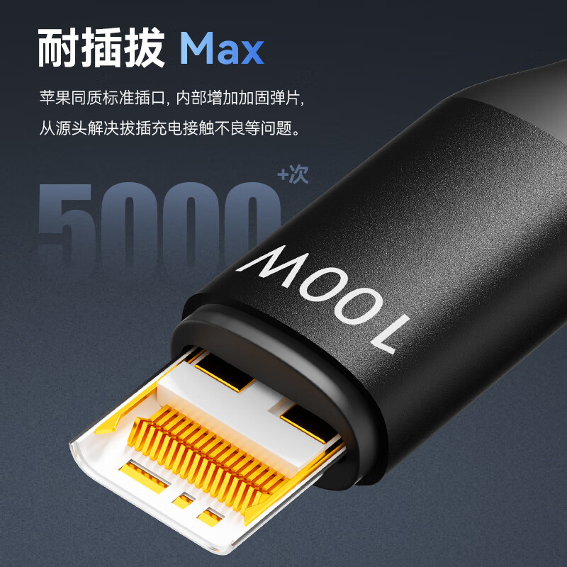 Made in Tokyo, Apple mobile watch three-in-one fast charging data cable PD100W/30W one-to-three iWatch magnetic wireless charging suitable for Apple mobile phones, laptops and tablets iWatch