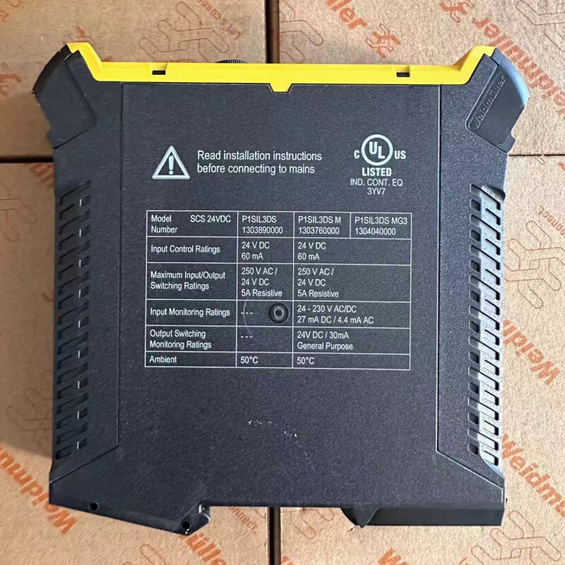 Original Weidmüller safety relay 1303890000 SCS 24VDC P1SIL3DS