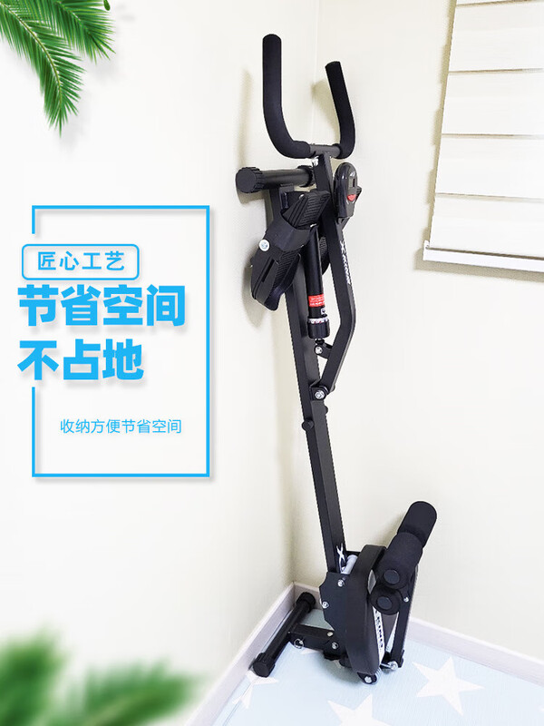 Ququn household rowing machine foldable water resistance integrated indoor simple sports training home fitness equipment rowing machine black 12-speed adjustable