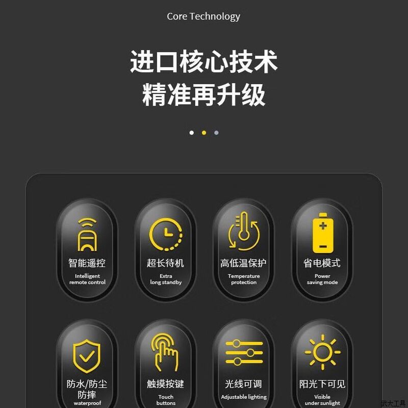 Iron Warrior New Bumblebee Iron Warrior Level High-Precision Strong Light Thin Line Green Light 12 Line Outdoor Automatic Leveling Iron Warrior Super Bright Green Light 12 Line Offline Level 2 Large Capacity Batteries *Glubber-coated*Accurate