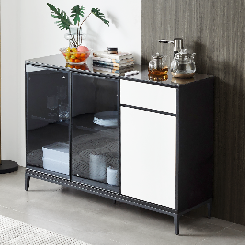 No. 1 living room solid wood tea bar machine household tea table sideboard integrated cabinet ice hot and warm large capacity storage water dispenser HL11-3