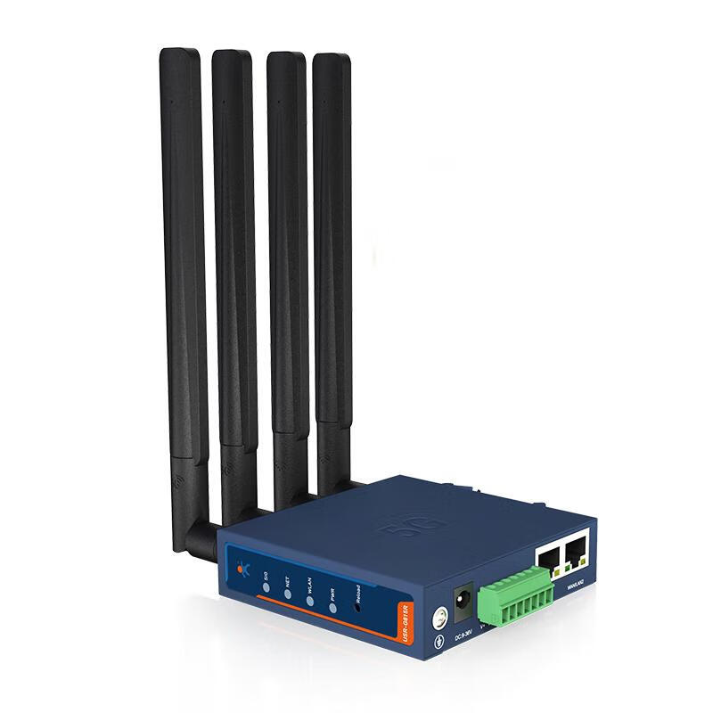 Some Internet of Things lightweight 5G industrial routing gateway RedCap industrial router independent networking DTU nationally produced WIFI version USR-G815R
