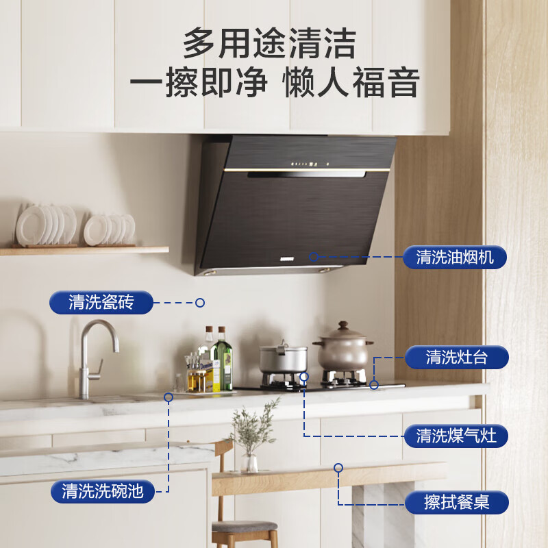 Kitchen wipes 80 pieces * 3 packs + lazy rag thickened kitchen paper 50 pieces * 4 rolls combination