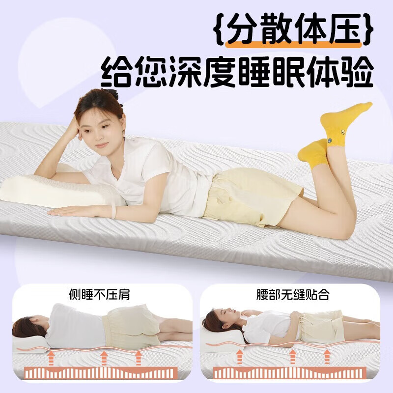 Visibility tatami mattress gel memory foam Japanese-style home student dormitory sponge mat suitable for the whole family Ginny thick 3cm breathable gel memory foam 1.5 meters * 2 meters