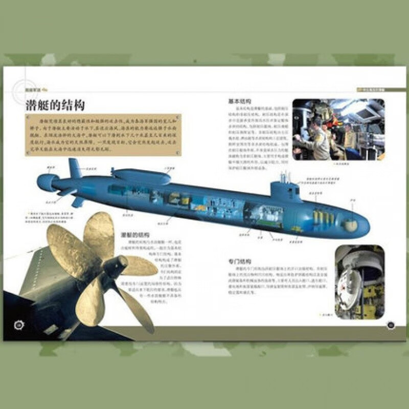 The Second Series of Super Military Fans, a complete set of 6 authentic books, Chinese Children's Encyclopedia of Military Knowledge, Encyclopedia of World Weapons for Boys, Encyclopedia of Aircrafts, Fighters, Aircraft Carriers and Submarines, Illustrated Encyclopedia Colored Painting, Extracurricular Reading Must-read Books for Primary School Students, Popular Science Books for Teenagers on Military Knowledge, Children's Books