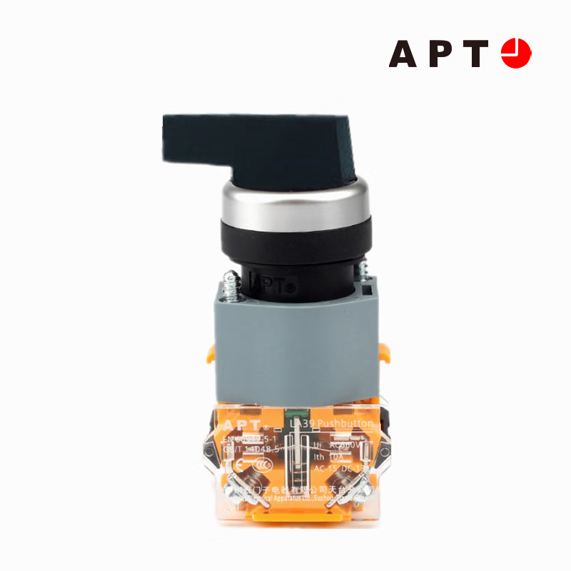 Siemens APT knob switch second gear and third gear start button LA39-B2-10X/20XS/11CXS/Kffu black spot 2 open 2 closed short handle/third gear positioning spot