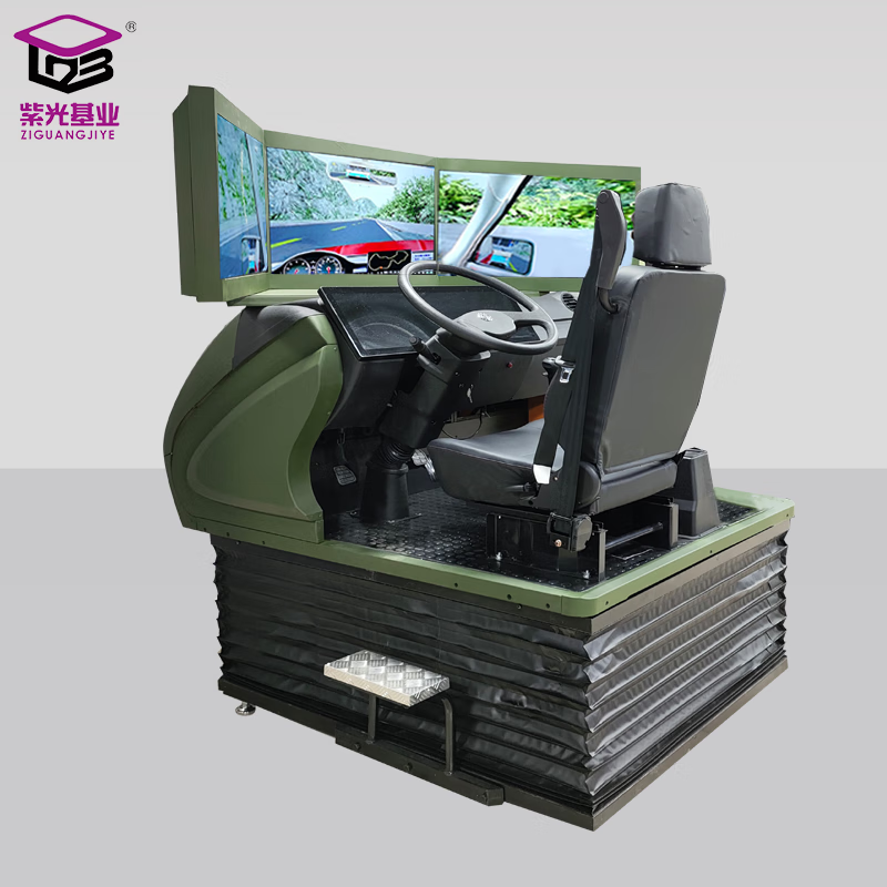 Master King Car Driving Simulator Dongfeng Jiefang Truck Dynamic Three-Screen Driving Simulation Training System