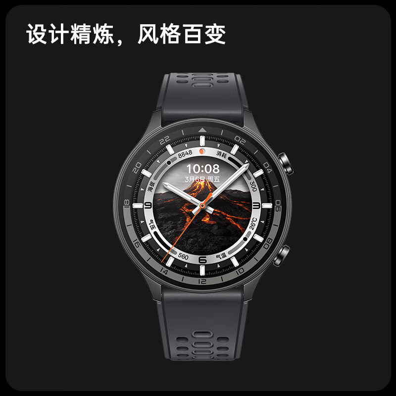 OPPO Watch Sport Phantom Black State Subsidy Smart Health Watch Men's and Women's Sports Watch eSIM Phone Watch WeChat Watch Version OPPO Watch