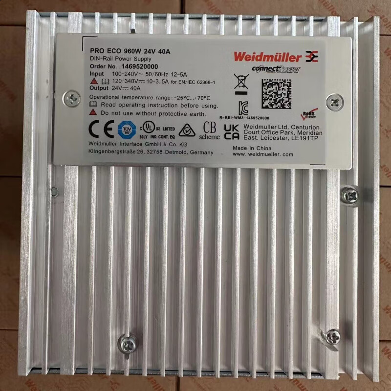Weidmüller switching power supply PRO ECO 960W 24V 40A 1469520000 original spot 40A 960W24V