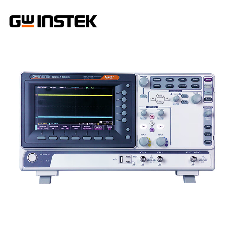 GWINSTEKGDS-1102B four-channel digital storage oscilloscope 100MHz