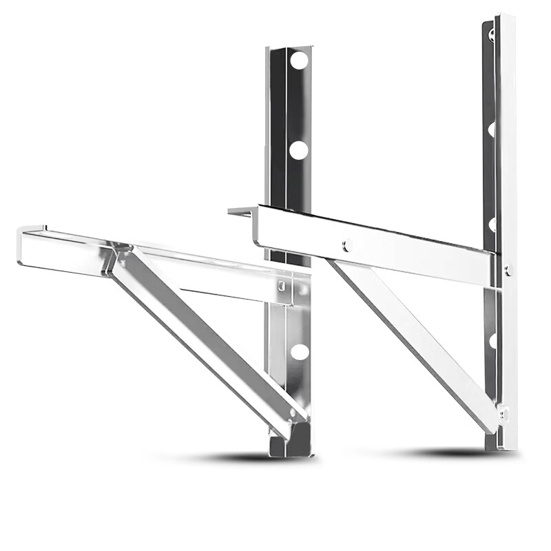 Suitable for Suning stainless steel air conditioner outdoor unit bracket large 1 hp 1.5 hp 2P3P air conditioner bracket Midea Gree universal rack extra thick 3 hp stainless steel with stainless steel screws