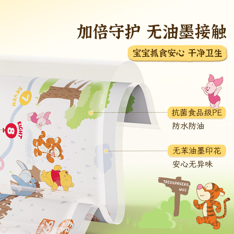 Yiyoujia Portable Disposable Placemat Waterproof and Oil-proof Baby Tablecloth Antibacterial Table Mat Outing Placemat Special for Primary School Students