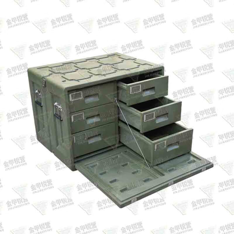 Jinjia Ruiying six-drawer box XTC800*600*600mm six-drawer medicinal material box rotational molding rotational molding box equipment box JJRY type