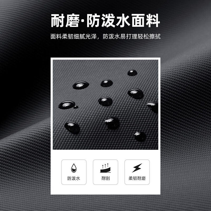 POLO business briefcase men's expandable handbag 14/15.6 inch computer bag conference document bag shoulder bag